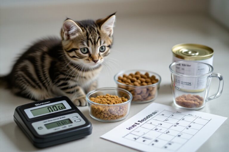 Kitten Feeding Guide: Portion Size, Frequency, and Best Food Types