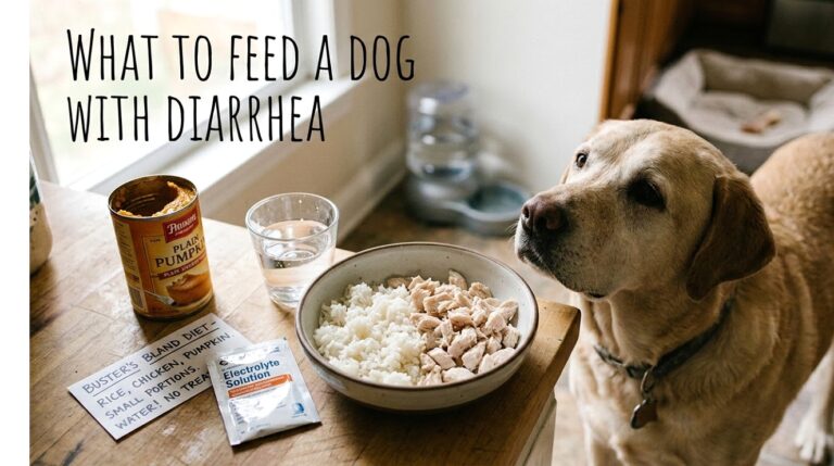 What to Feed a Dog With Diarrhea